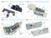Quinta Studio QD48219 F-5E 3D-Printed & coloured Interior on decal paper (AFV club) 1/48